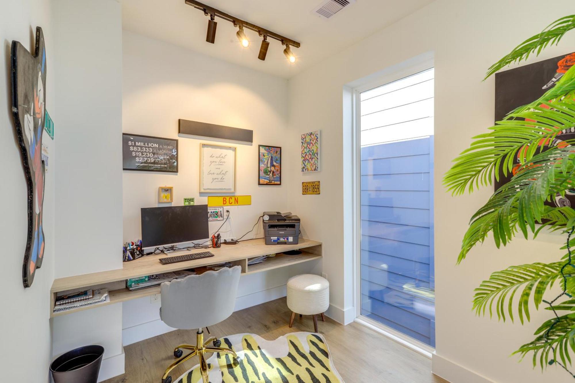 3 Mi To Dtwn Modern Townhome With Yard In Houston Ngoại thất bức ảnh