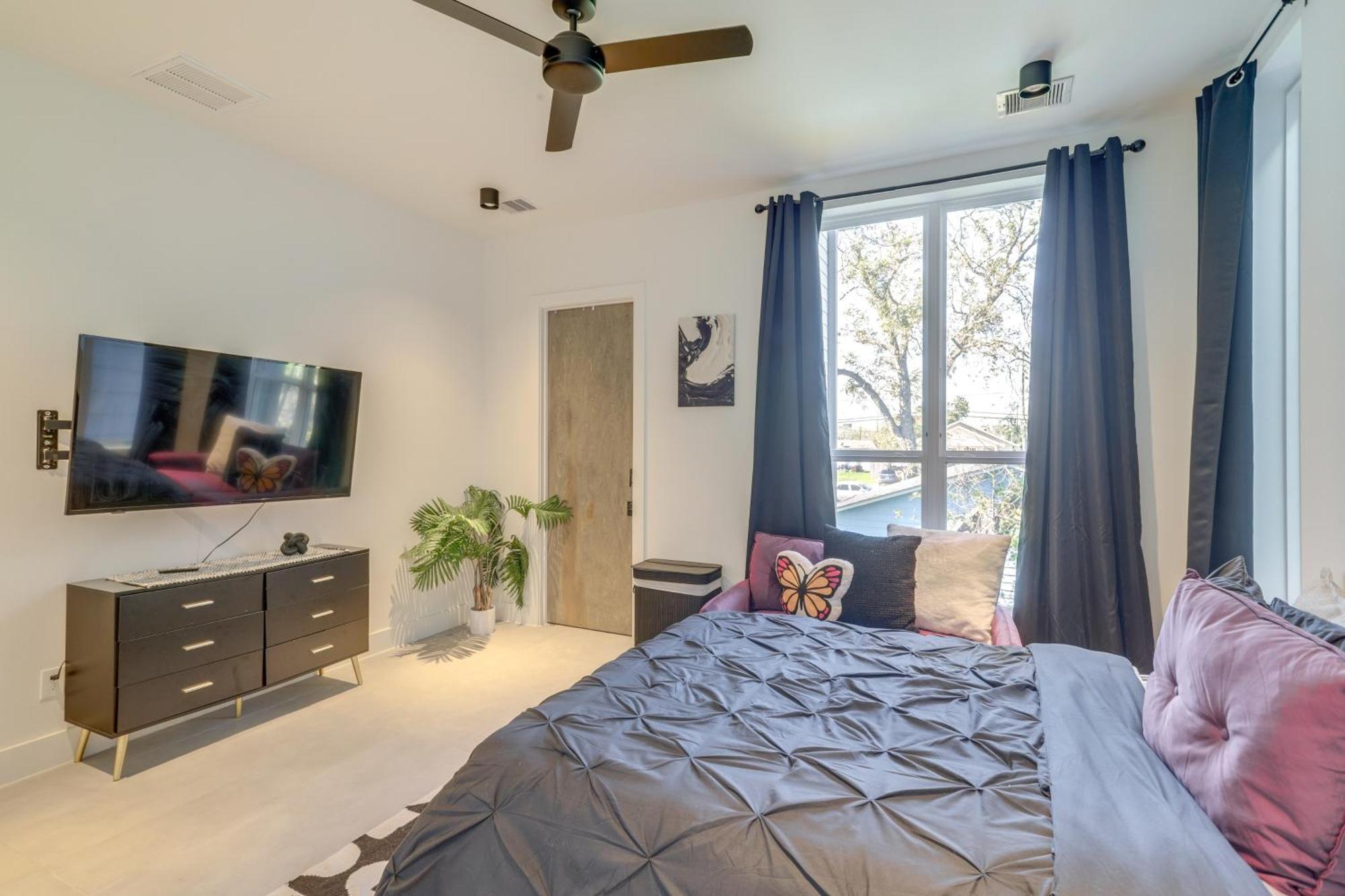 3 Mi To Dtwn Modern Townhome With Yard In Houston Ngoại thất bức ảnh