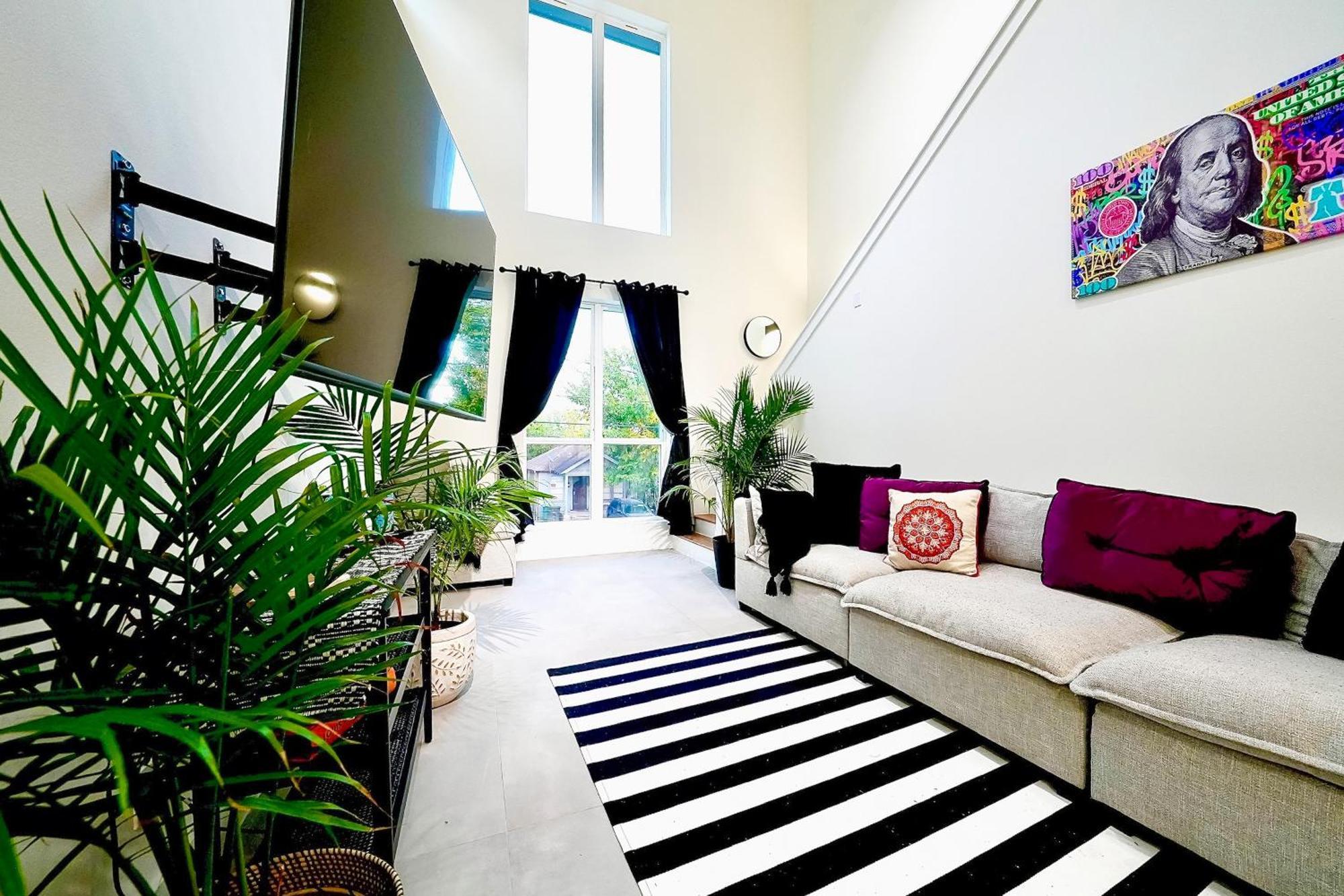 3 Mi To Dtwn Modern Townhome With Yard In Houston Ngoại thất bức ảnh